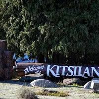 Kitsilano welcome sign with trees and cars in Vancouver, BC, featuring Orca Realty Inc. branding, representing a vibrant community and real estate services in the Kitsilano neighbourhood.