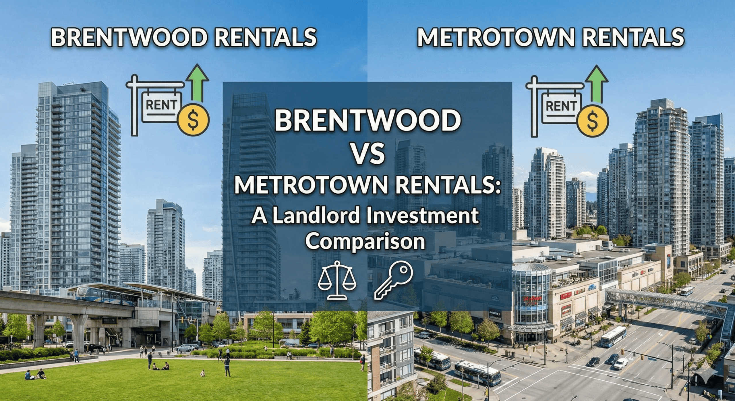 Analyzing rental opportunities in Brentwood and Metrotown for landlords seeking profitable investments in Vancouver.