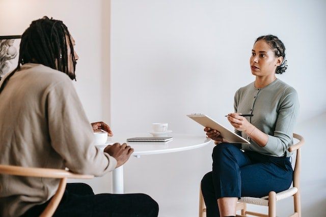 people doing tenant interview