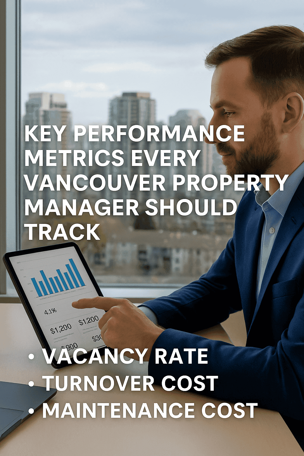 Key performance metrics for Vancouver property management, including vacancy rate, turnover cost, and maintenance cost - essential data for real estate professionals and property managers.