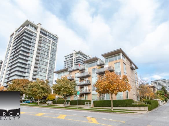 Modern multi-family residential buildings in Vancouver with lush landscaping and city views - Orca Realty Inc.