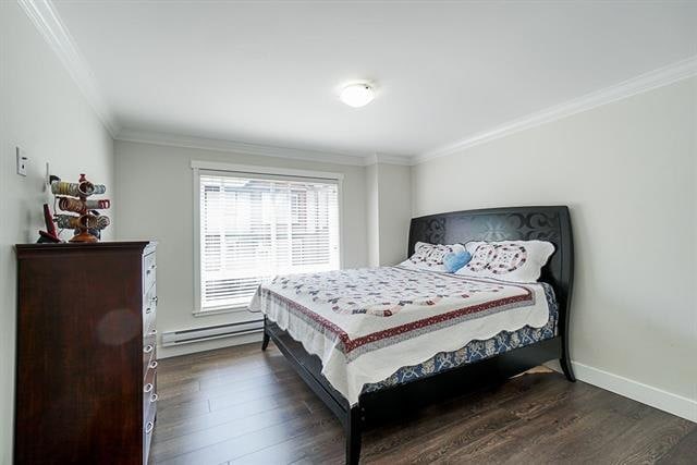 Spacious bedroom with large window, modern decor, and comfortable bed, ideal for Vancouver real estate buyers seeking beautiful homes through Orca Realty Inc.