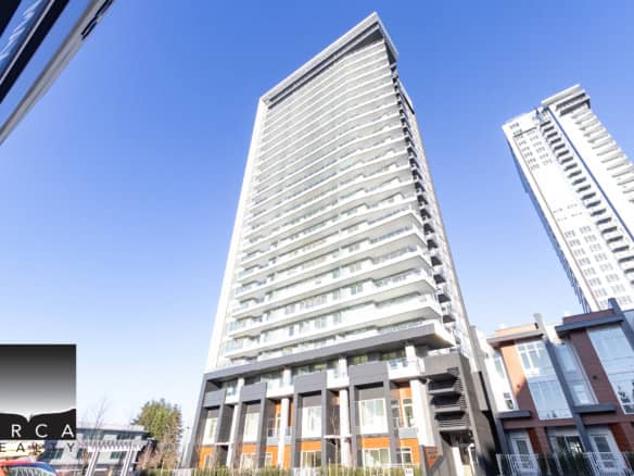 Modern high-rise residential buildings in Vancouver showcasing luxury apartments and condominiums for sale or rent, perfect for urban living.