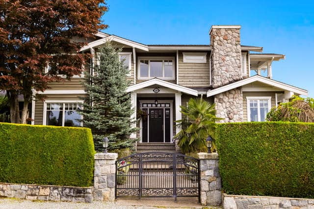 Spacious West Vancouver residence at 1197 Fulton Avenue featuring beautiful landscaping, modern architecture, and a welcoming entrance. Perfect for luxury living and real estate investment.
