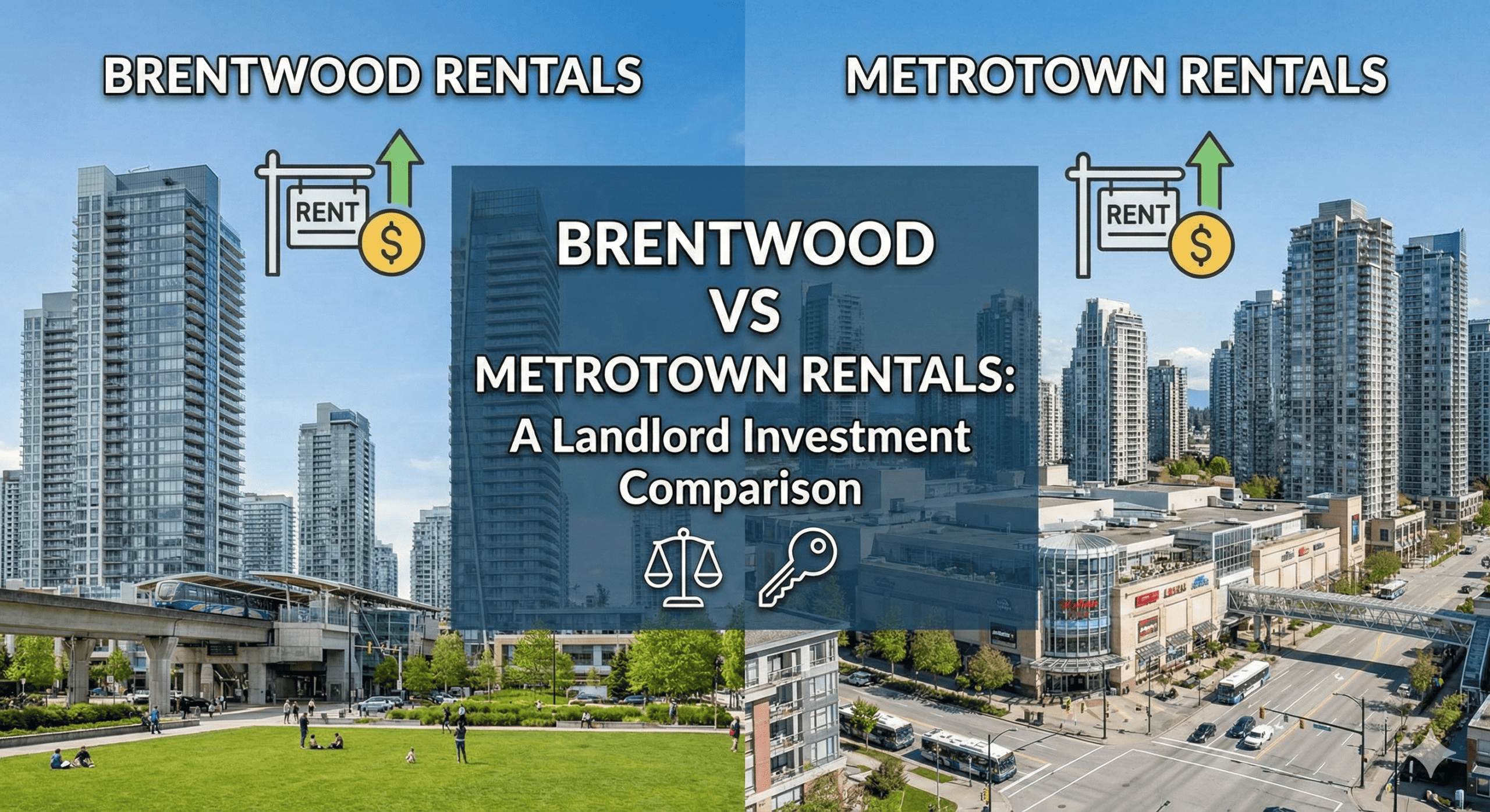 Analyzing rental opportunities in Brentwood and Metrotown for landlords seeking profitable investments in Vancouver.