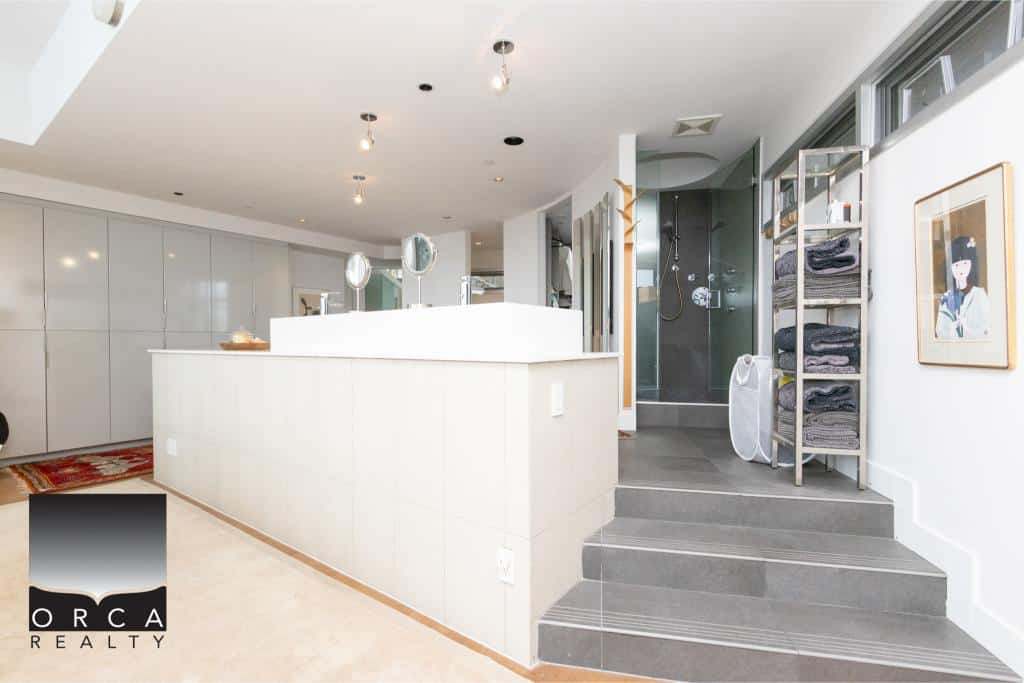 Contemporary interior design at Ansell Place featuring sleek finishes, modern lighting, and stylish decor in a sophisticated residential setting.